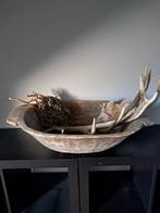 Oude houten trog, Ophalen of Verzenden, Gebruikt, Rechthoekig, Hout