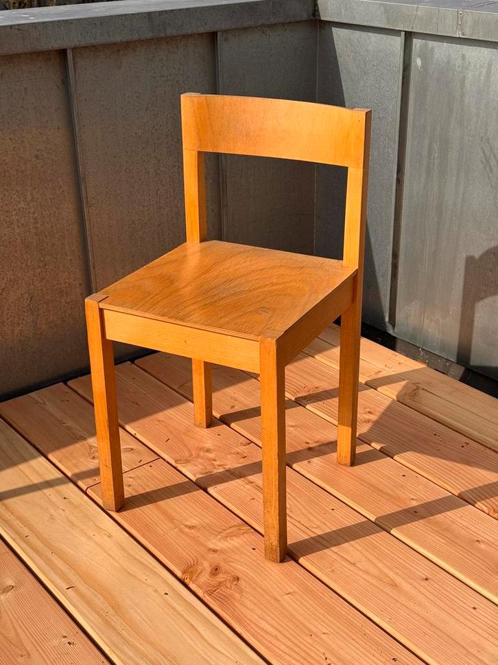 6 stuks “No Sign Of Design” stoel van Richard Hutten, Huis en Inrichting, Stoelen, Gebruikt, Vijf, Zes of meer stoelen, Hout, Overige kleuren