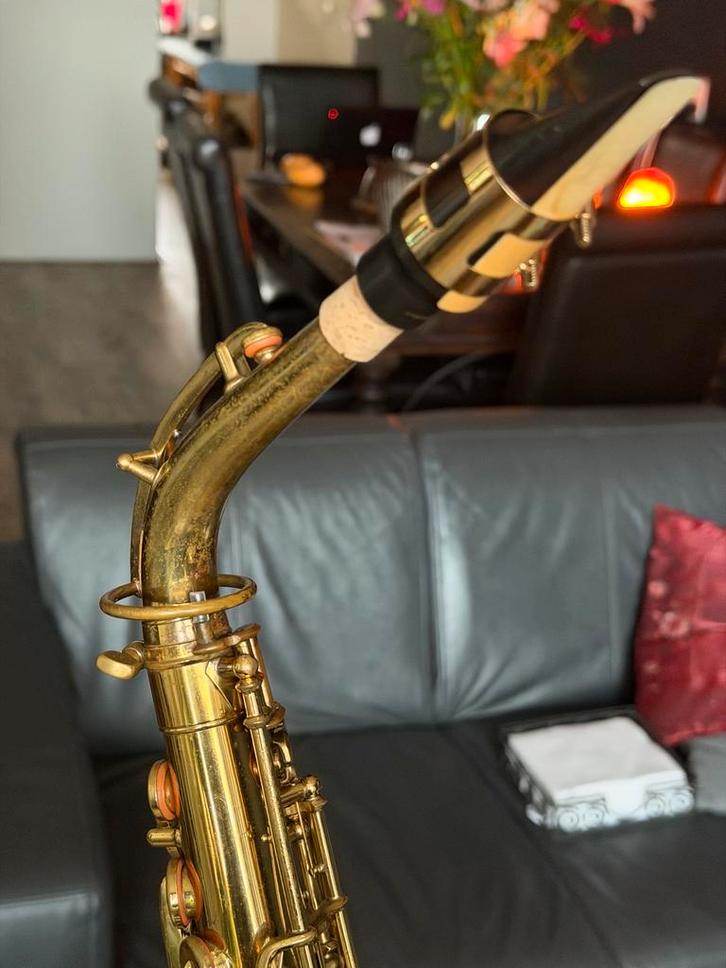 Buescher Aristocrat Alt Saxofoon (1951) - Model 140, Muziek en Instrumenten, Blaasinstrumenten | Saxofoons, Gebruikt, Alt, Ophalen of Verzenden