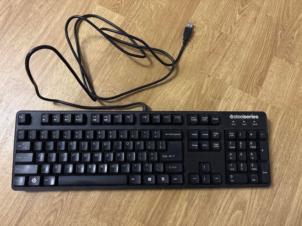 SteelSeries 6Gv2 Gaming Toetsenbord - QWERTY, Bedraad, Computers en Software, Toetsenborden, Gebruikt, Qwerty, Bedraad, Gaming toetsenbord