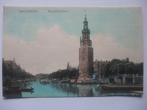 P230 Amsterdam - Montelbaanstoren, Verzenden, Voor 1920, Ongelopen, Noord-Holland