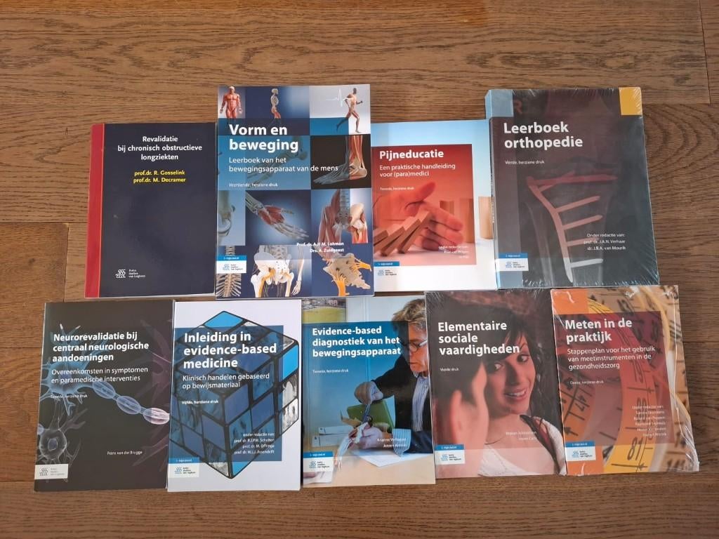 Fysiotherapie Studieboeken, Ophalen of Verzenden, Beta, Zo goed als nieuw, HBO