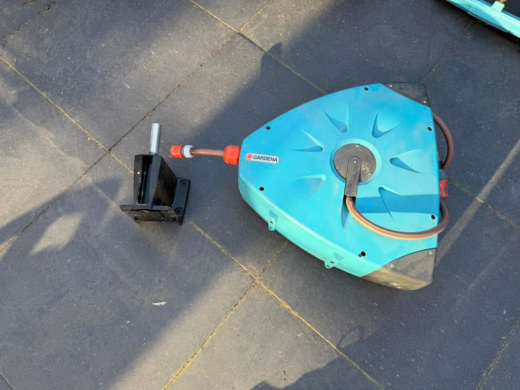 Tuinslang haspel, Tuin en Terras, Tuinslangen, Ophalen, Zo goed als nieuw, Tuinslang