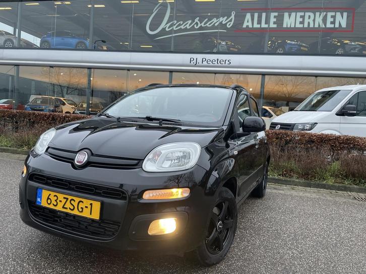 Fiat Panda 0.9 TwinAir Lounge Airco - Dakrails - Elektrische, Auto's, Fiat, Bedrijf, Te koop, Panda, ABS, Airbags, Airconditioning