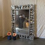 Barok Spiegel - zilver - 100 x 70 cm -TTM Wonen, TTM Wonen, Meubels – (Perzische) Tapijten en Woonaccessoires, Nieuw, Ophalen of Verzenden