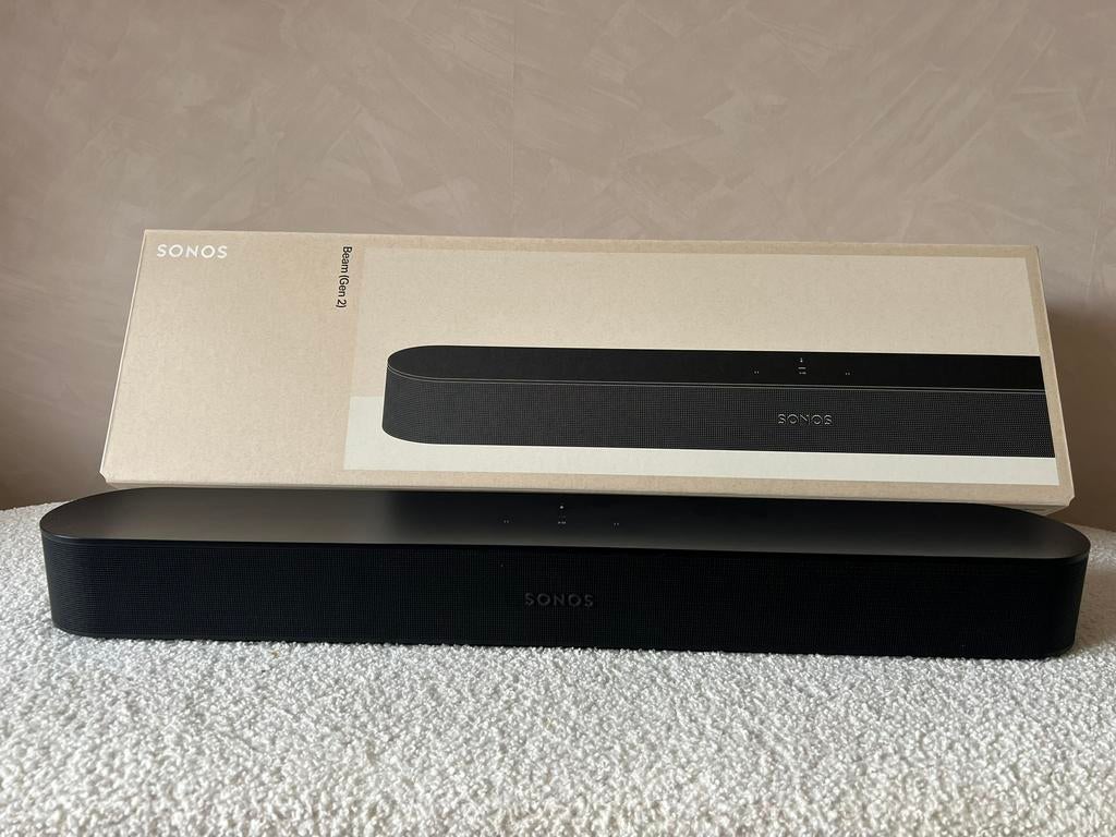 Sonos Beam Gen2 soundbar in perfecte staat, Audio, Tv en Foto, Soundbars, Ophalen, Bluetooth, Zo goed als nieuw