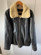 Pall Mall lederen jas zgan maat XXL, Zwart, Maat 56/58 (XL), Ophalen of Verzenden, Zo goed als nieuw