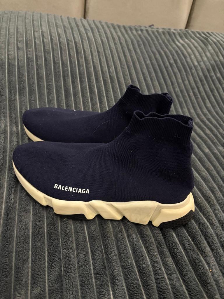 Balenciaga Speedrunner sneakers maat 41/42, Kleding | Heren, Schoenen, Ophalen of Verzenden, Gedragen, Blauw, Sneakers of Gympen