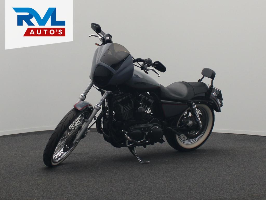 Harley Davidson Chopper Unieke Custom XL 1200 Sportster Road, Motoren, Motoren | Harley-Davidson, Chopper, Bedrijf, Meer dan 35 kW