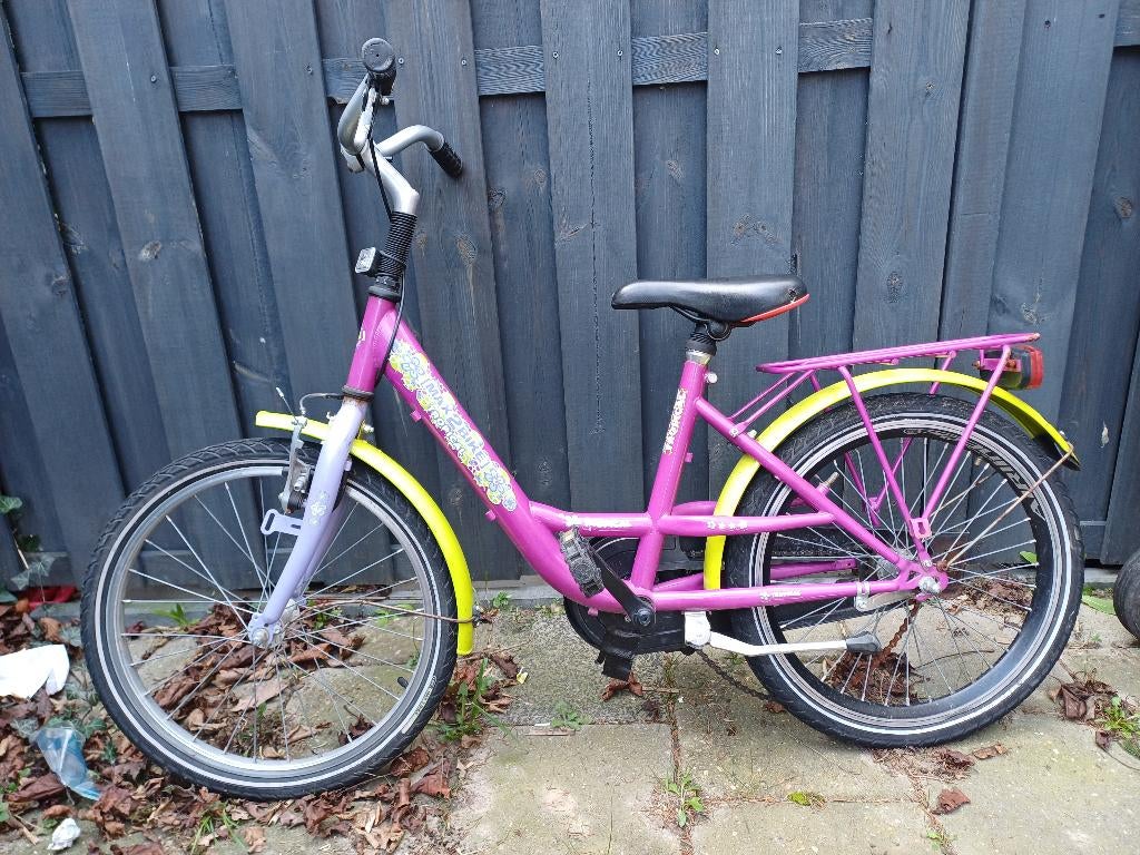 Meisjes fiets, Fietsen en Brommers, Fietsen | Meisjes, Ophalen, Gebruikt, 20 inch