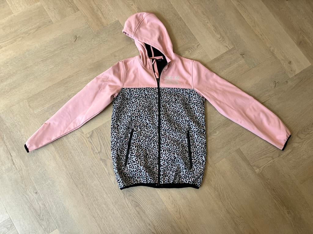 Softshell jas 158/164, Ophalen of Verzenden, Zo goed als nieuw, Meisje, Jas
