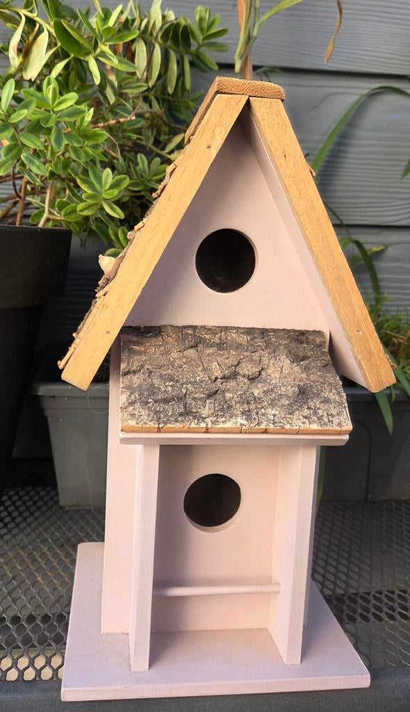 Dubbele Vogelhuis nieuw, Tuin en Terras, Ophalen of Verzenden, Nieuw