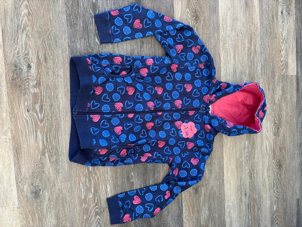 Orange Stars vest met capuchon, maat 152, Ophalen of Verzenden, Gebruikt, Meisje, Trui of Vest