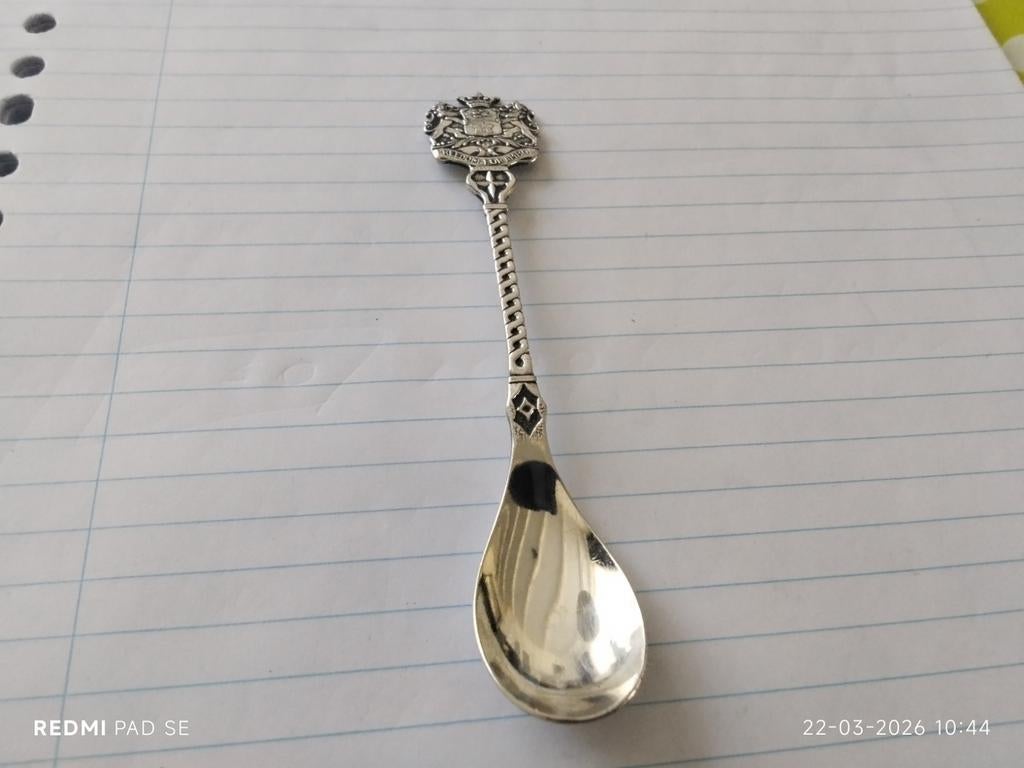 LEPELTJE FREEDOM FOR AMBON 90 VERZILVERD., Ophalen of Verzenden