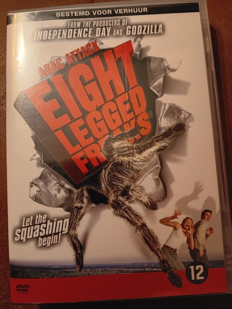 Eight legged freaks dvd nieuw horror, Vanaf 16 jaar, Ophalen of Verzenden, Zo goed als nieuw, Overige genres