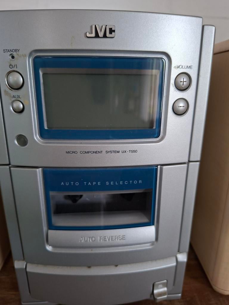 JVC stereo toren met 2 boxen, Audio, Tv en Foto, Stereo-sets, Ophalen, JVC