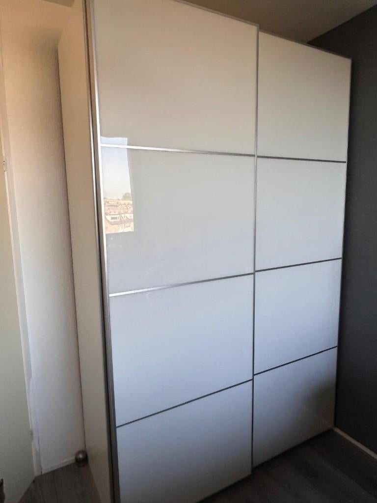 Ikea pax kast 150x236 met schuifdeuren, Huis en Inrichting, Kasten | Kledingkasten, Ophalen, 200 cm of meer, Zo goed als nieuw