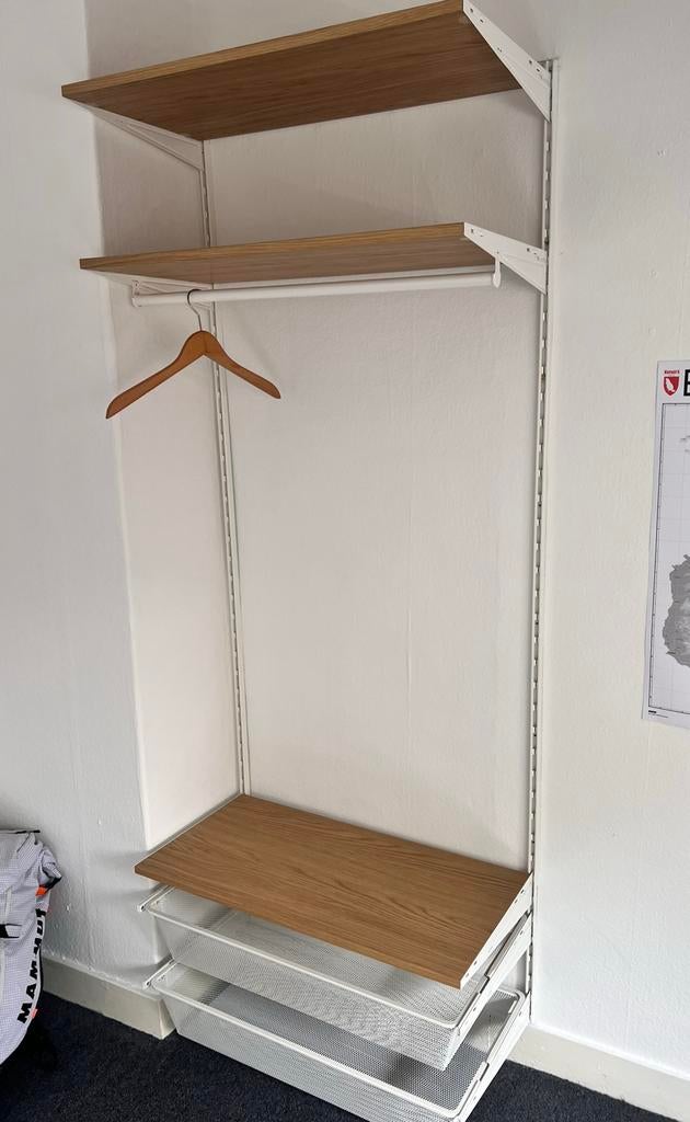 Ikea kledingkast Boaxel, Huis en Inrichting, Ophalen, Met plank(en), 50 tot 100 cm, Zo goed als nieuw