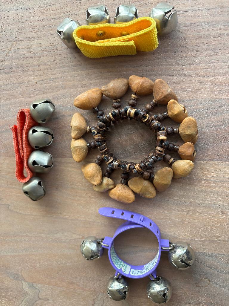 4  schud instrumenten voor om pols, Ophalen of Verzenden, Gebruikt, Overige instrumenten