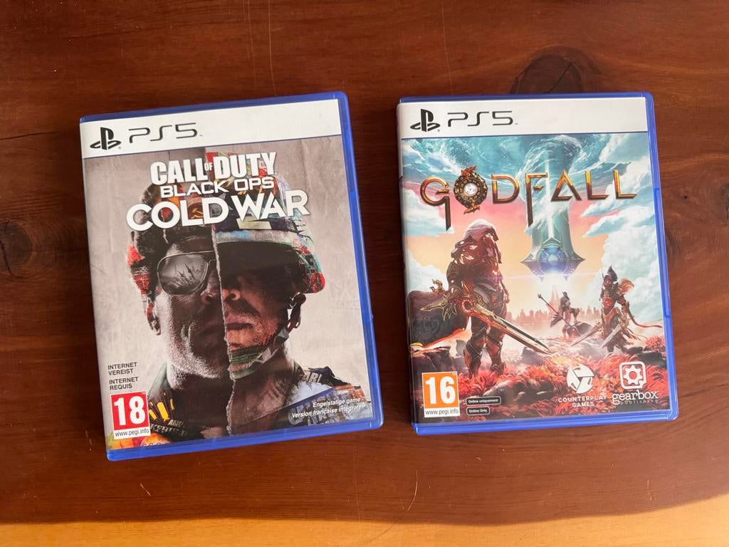 PS5 Games: Call of Duty Black Ops Cold War & Godfall, Spelcomputers en Games, Games | Sony PlayStation 5, Online, Vanaf 18 jaar
