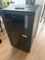 22U Server Rack / Netwerkkast – 600x600 – Zo goed als nieuw, Computers en Software, Serverkasten, Ophalen, Zo goed als nieuw