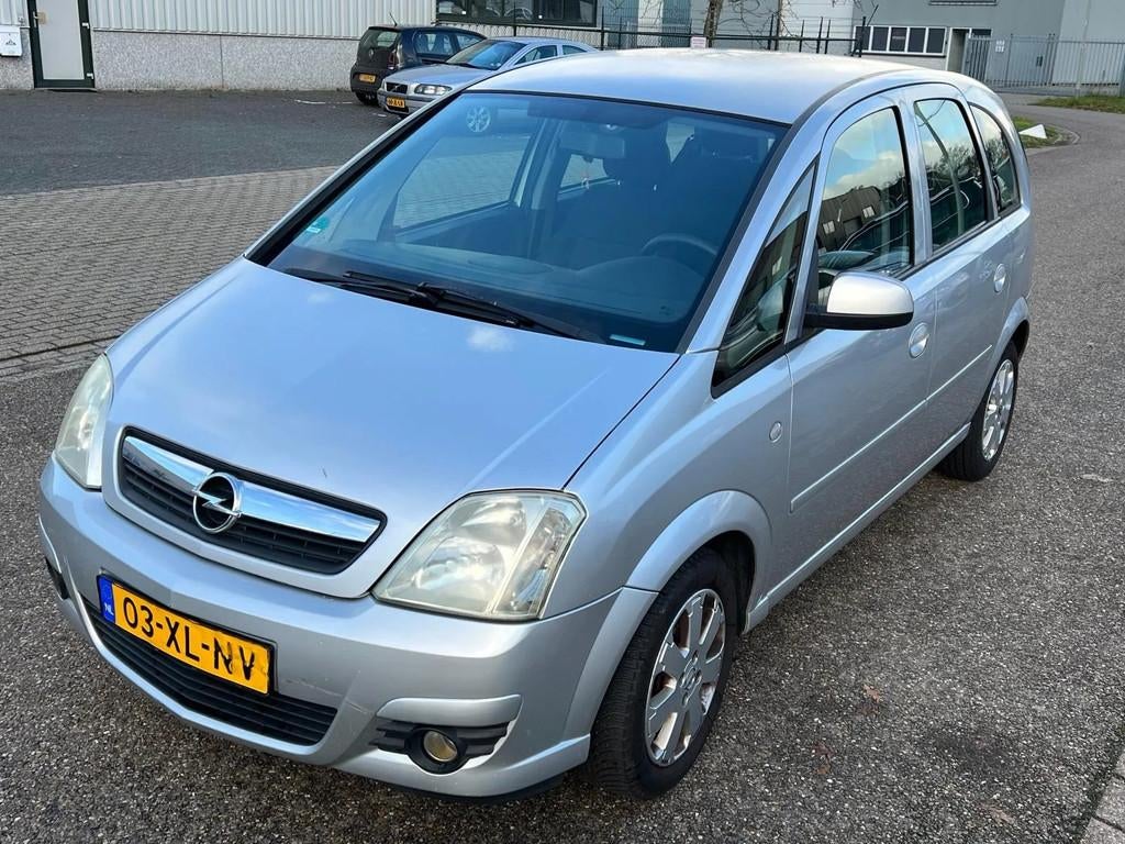 Opel Meriva, Voorwielaandrijving, Stof, Gebruikt, Zwart