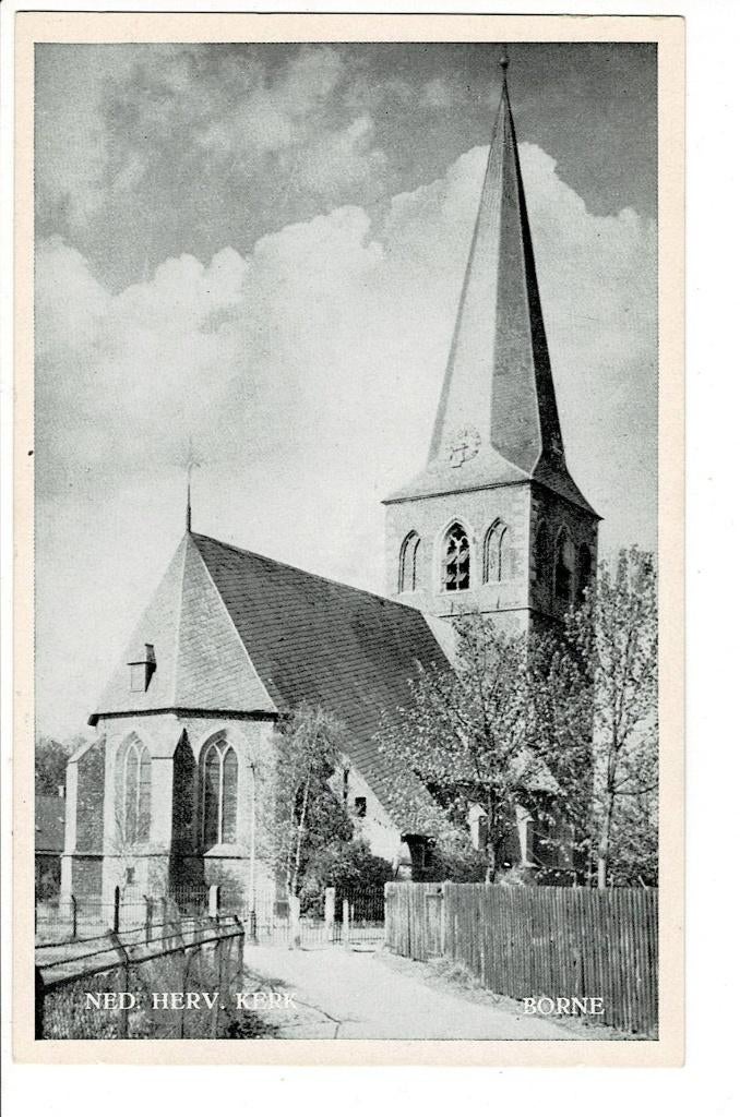 Borne, Kerk, Verzamelen, Ophalen of Verzenden, Ongelopen, Overijssel