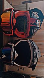 2x Motorcross helmen, Ophalen of Verzenden, Gebruikt, Large, LS2