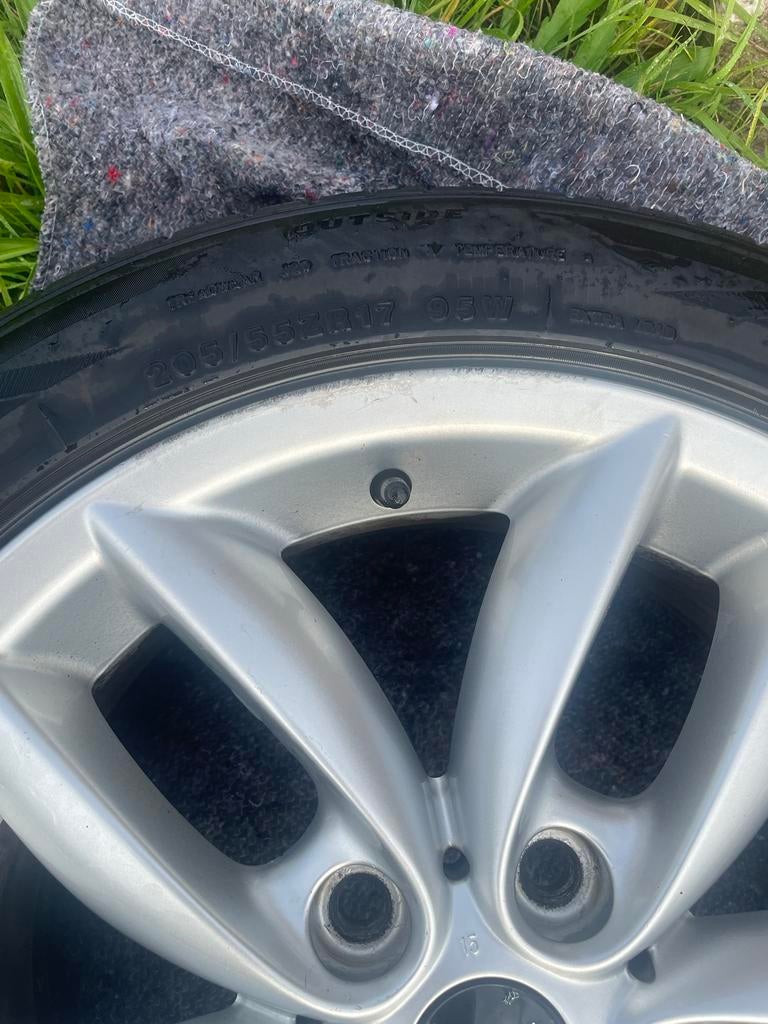 17 inch Mini Cooper velgen met banden, Ophalen