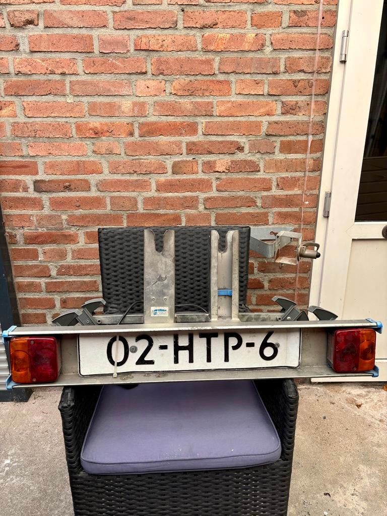 Fietsen drager, Auto diversen, Fietsendragers, Ophalen, Gebruikt, 2 fietsen, Trekhaakdrager