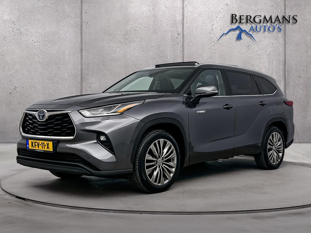 Toyota highlander - 2.5 AWD Hybrid Business Plus // DEALERON, Auto's, Gebruikt, 4 cilinders, 7 stoelen, Bedrijf