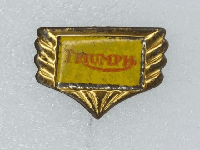 SP1682 Speldje Triumph motor-cycle Great Britain, Ophalen of Verzenden, Gebruikt, Overige onderwerpen