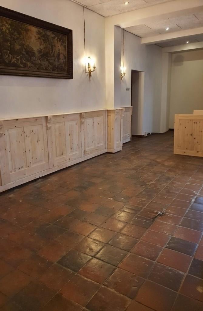 Exclusieve Gotische grenen hout lambrisering, Ophalen, Nieuw, Hout, Minder dan 20 mm