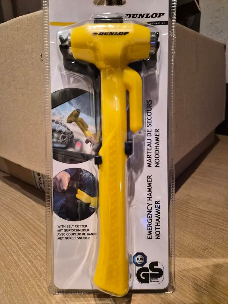 Dunlop emergency hamer.   Nieuw in verpakking, Ophalen of Verzenden