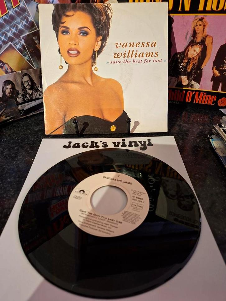 Vanessa Williams - Save The Best For Last Vinyl Single 1991, Cd's en Dvd's, Vinyl | Pop, Gebruikt, 1980 tot 2000, Overige formaten