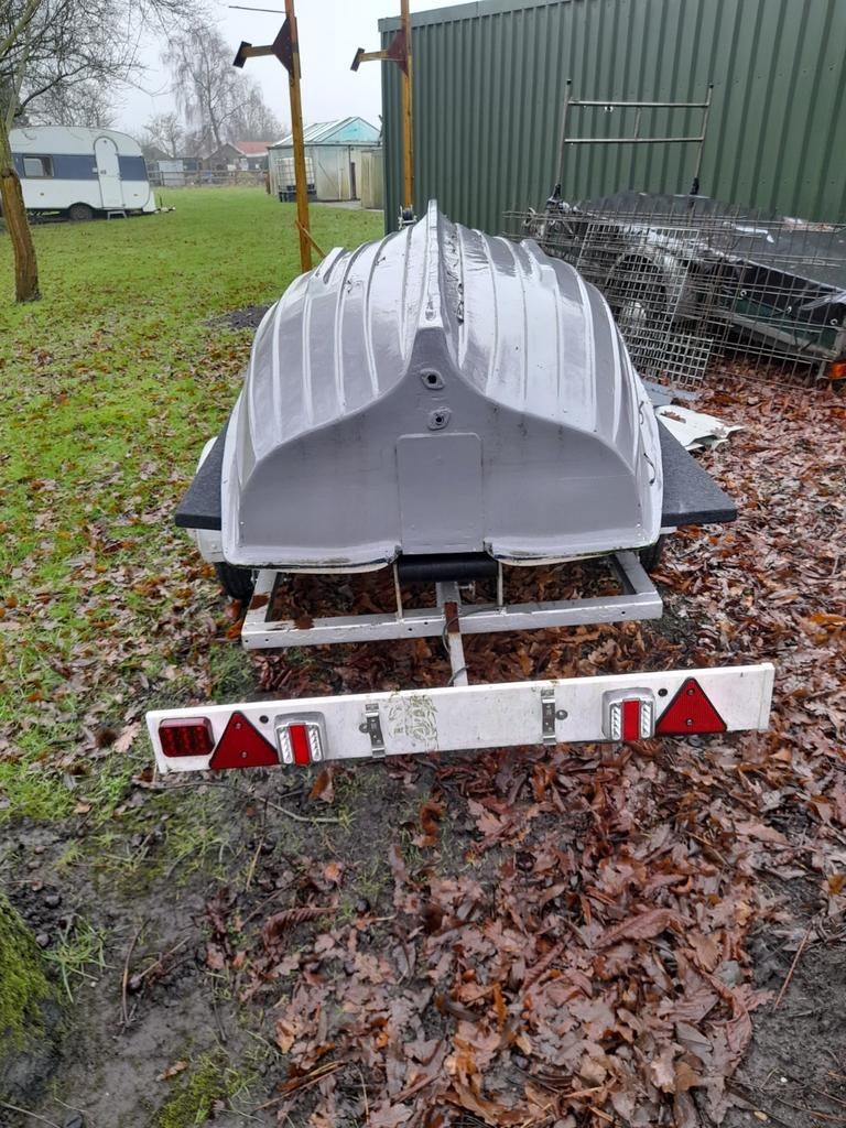 Opknap polyester bootje NIET LEK zonder trailer, Watersport en Boten, Ophalen of Verzenden, Gebruikt