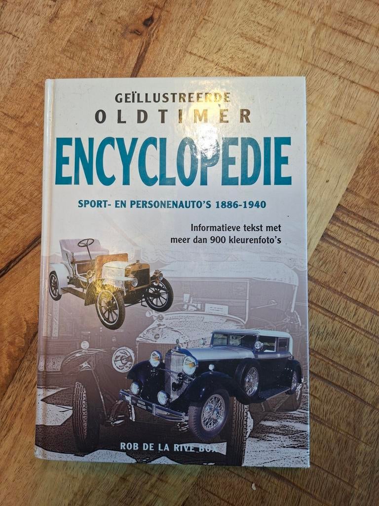 Geïllustreerde Oldtimer Encyclopedie 1886-1940, Boeken, Auto's | Boeken, Ophalen of Verzenden, Zo goed als nieuw, Algemeen, Rob de la Rive Box
