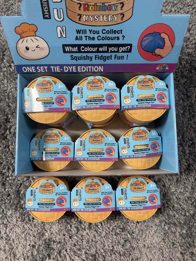 Squishy Dumplin Tie-Dye Edition 2 for 12, Verzenden, Nieuw, Jongen of Meisje