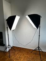 Foto studio lampen met statief, Ophalen, Gebruikt, Lamp of Flitsset