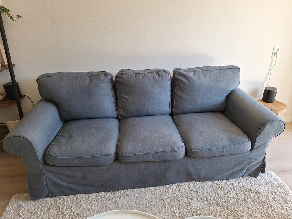 Ektorp 3-zits bank Ikea GRATIS, Ophalen, Gebruikt, Driepersoons, 75 tot 100 cm