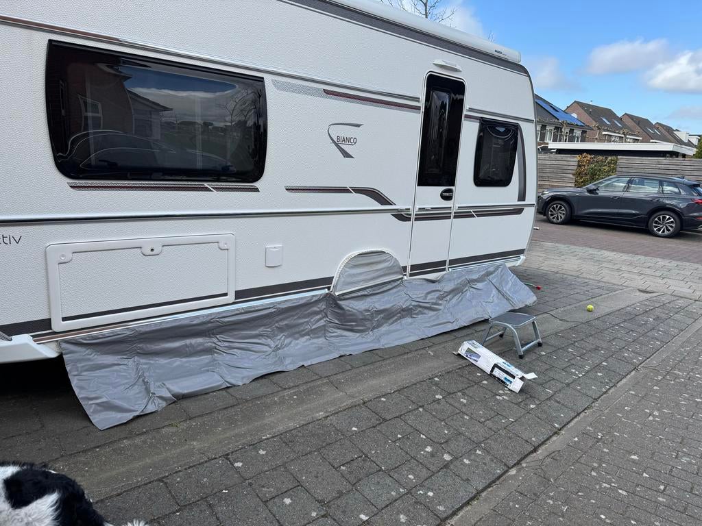 Tochtstrook Caravan 450cm, Caravans en Kamperen, Caravan accessoires, Ophalen of Verzenden, Gebruikt