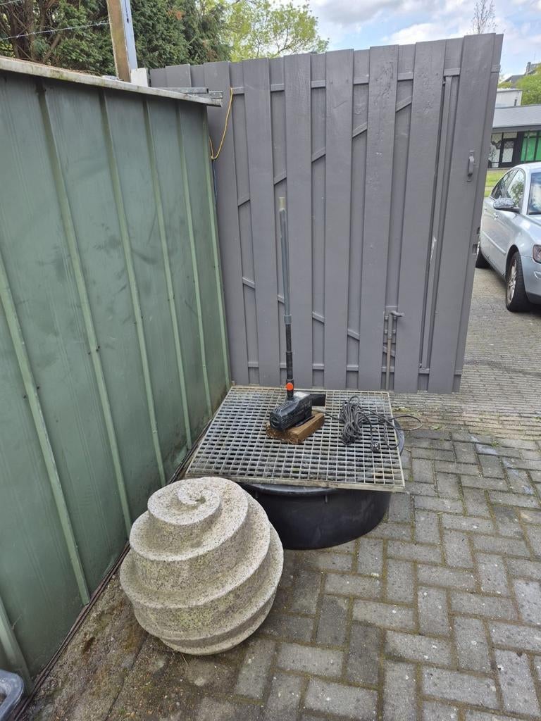 Waterfontein werk prima ., Tuin en Terras, Ophalen