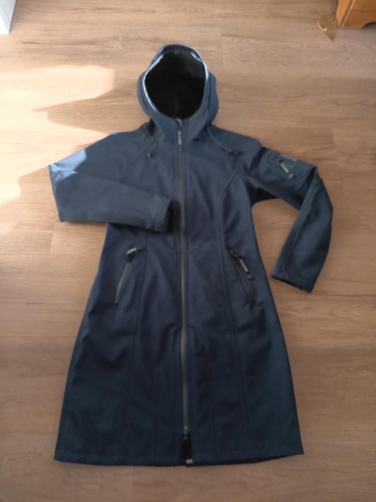 Ilse Jacobsen regen jas maat 36 blauw, Kleding | Dames, Blauw, Ophalen of Verzenden, Maat 36 (S), Ilse Jacobsen