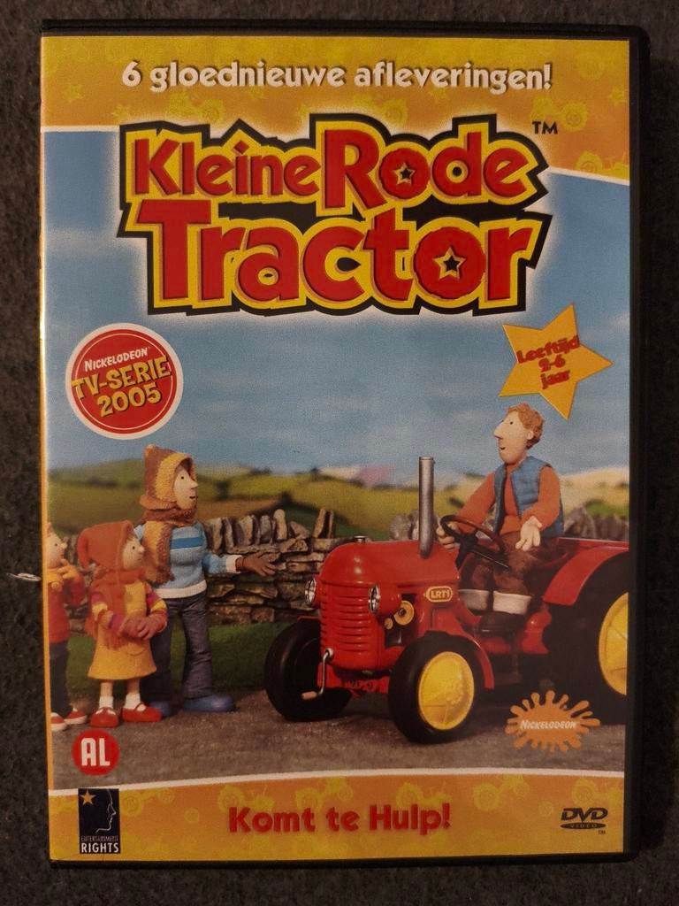 Kleine Rode Tractor - Komt te Hulp! DVD, Ophalen of Verzenden