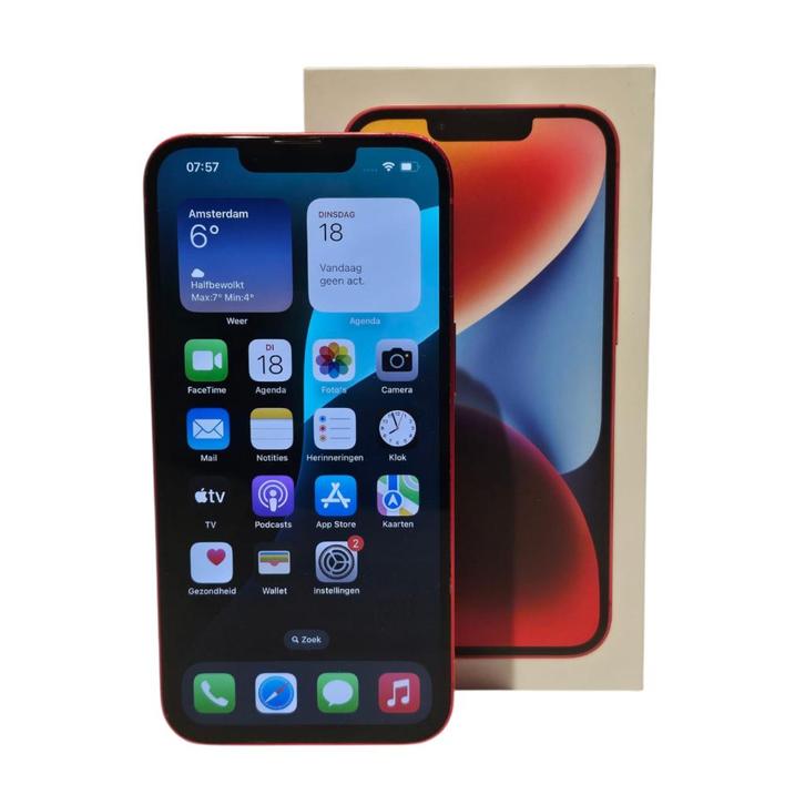 iPhone 14 256GB Red | Nette Staat, Telecommunicatie, Mobiele telefoons | Apple iPhone, Gebruikt