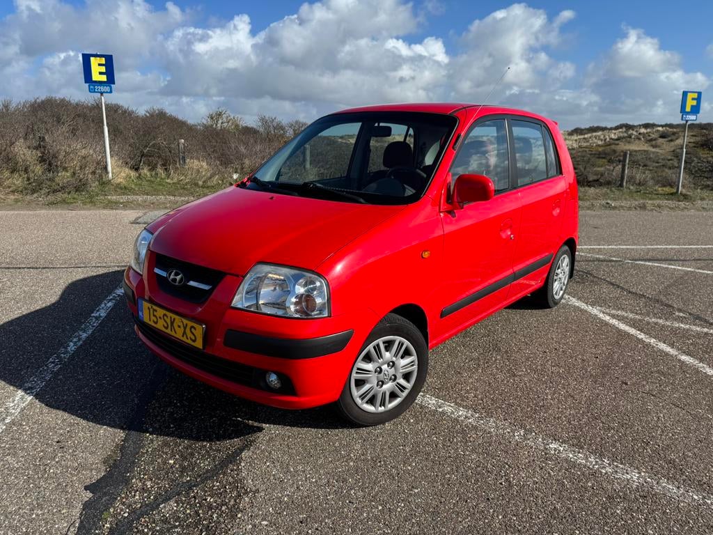 Hyundai Atos 1.1 2006 Prime. airco, nieuwe apk, Voorwielaandrijving, 31 €/maand, 4 cilinders, Origineel Nederlands