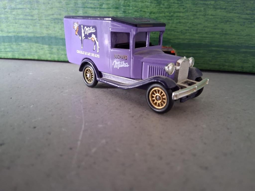Milka Suchard Bestelwagen Modelauto, Overige merken, Gebruikt, 1:50 of kleiner, Ophalen of Verzenden
