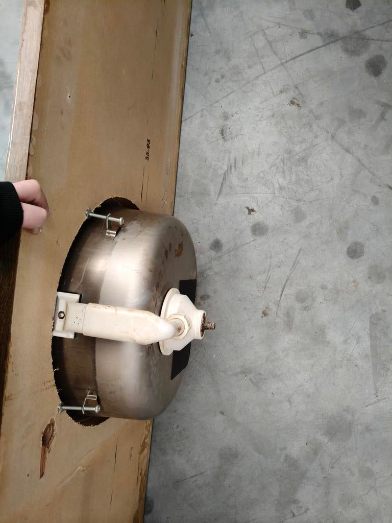 Gebruikt keukenblad met spoelbak, Ophalen, Gebruikt, Overige materialen, Zwart