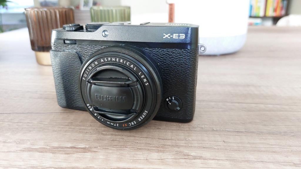 Fujifilm XE-3 met Fujinon XF 27 2.8 lens en flitser, Ophalen, Gebruikt, Compact, Fuji