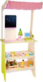 Houten marktkraam incl accessoires,goedkoopste, Ophalen of Verzenden, Nieuw, Meubelstuk of Keukentje